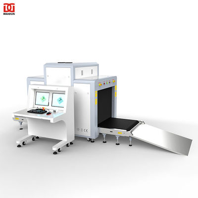 MD-10080D Safety Inspection Machine Airport High Security Equipment Dual View X Ray Baggage Scanner