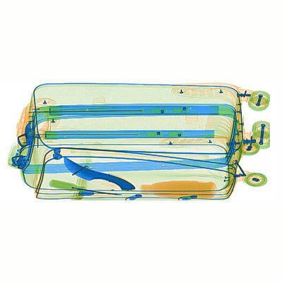 MD-6550D Dual View X-ray Inspection System Airport Security Baggage Screening Equipment Xray Baggage Scanner