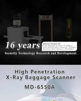 MD-6550A High Performance Airport Scanner X Ray Inspection Machine Security Equipment Xray Baggage Scanners