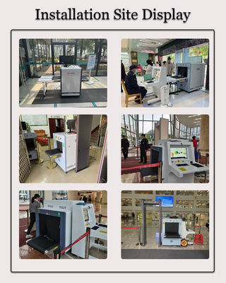 MD-6550A High Performance Airport Scanner X Ray Inspection Machine Security Equipment Xray Baggage Scanners