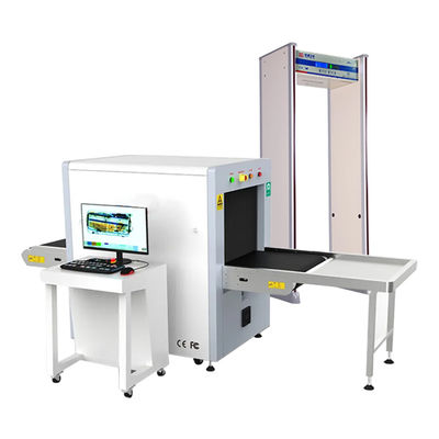6550 Rayon X Scanner Maquinas De Inspection De Paquetes Escaner De Rayos X Para Equipaje Seguridad En Aeropuertos