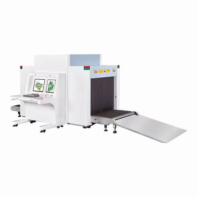 Scanner De Bagages a Rayons X 10080 Systeme D'inspection D'aéroport a Double Vue Equipement De Scanner De Colis Secuscan