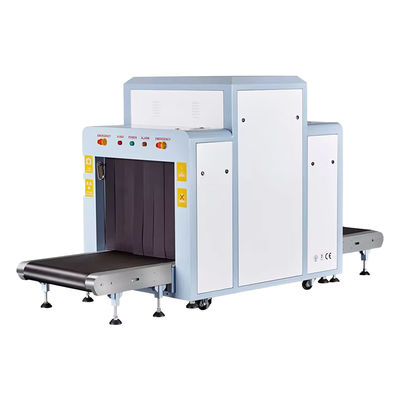 Scanner De Bagages a Rayons X 10080 Systeme D'inspection D'aéroport a Double Vue Equipement De Scanner De Colis Secuscan