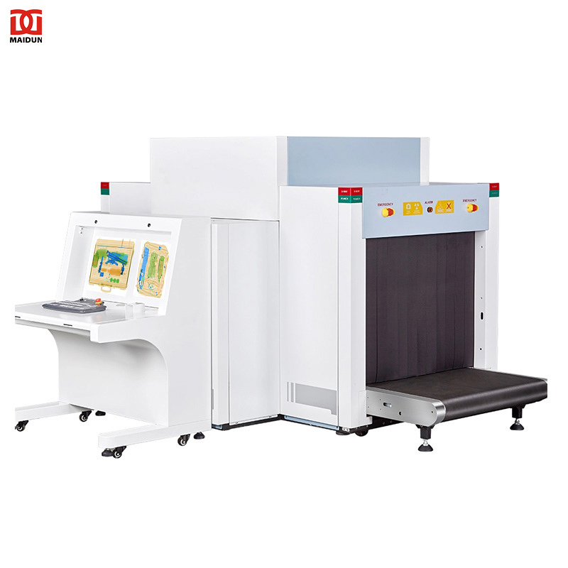 MD-100100D Dual View X Ray Luggage Scanner 100100 Airport X Ray Machines Price Security & Protection Products Security Equipment