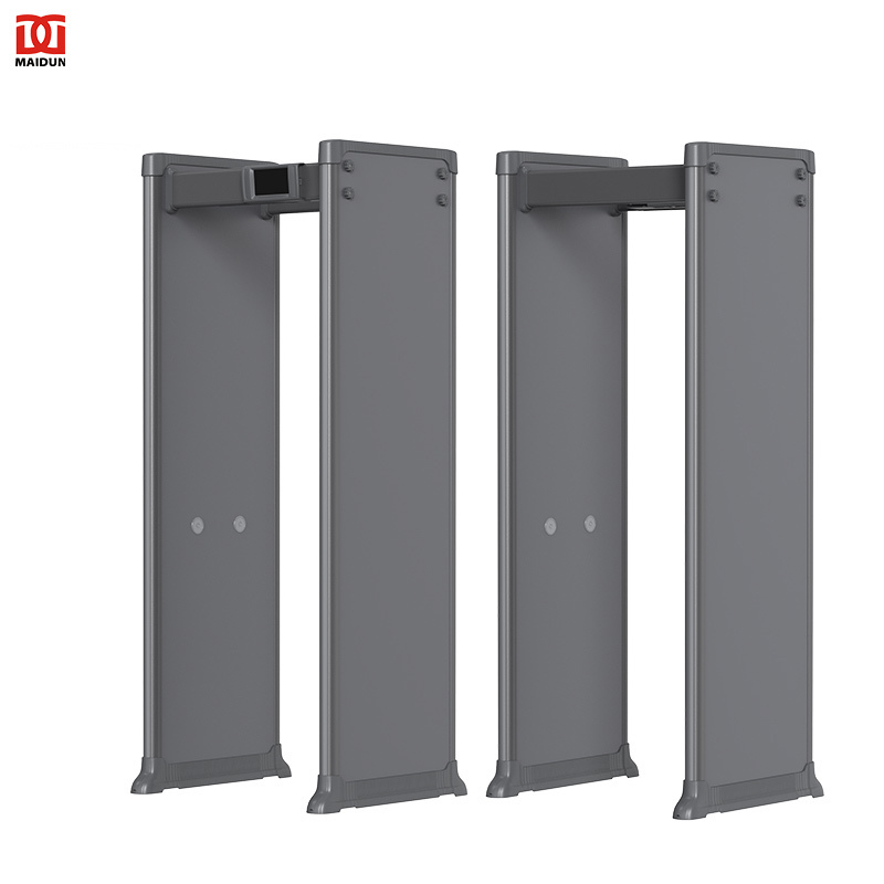 MD-600GD High Performance Multi Zone Scanner Equipment Gate High Stability Walk-through Metal Detector Gate for Security