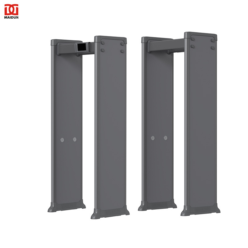 MD-600HD High Performance 7-inch Display Security Equipment Gate  Walk Through Metal Detector