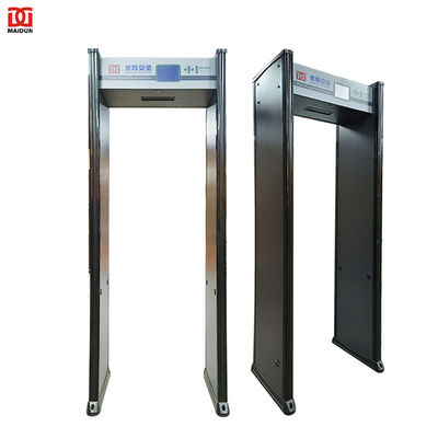 MD-600G Security Metal Detector Door Industrial Portable Body Scanner 6 Zones Walk Through Metal Detector